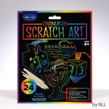 Load image into Gallery viewer, Chanukah Scratch Art
