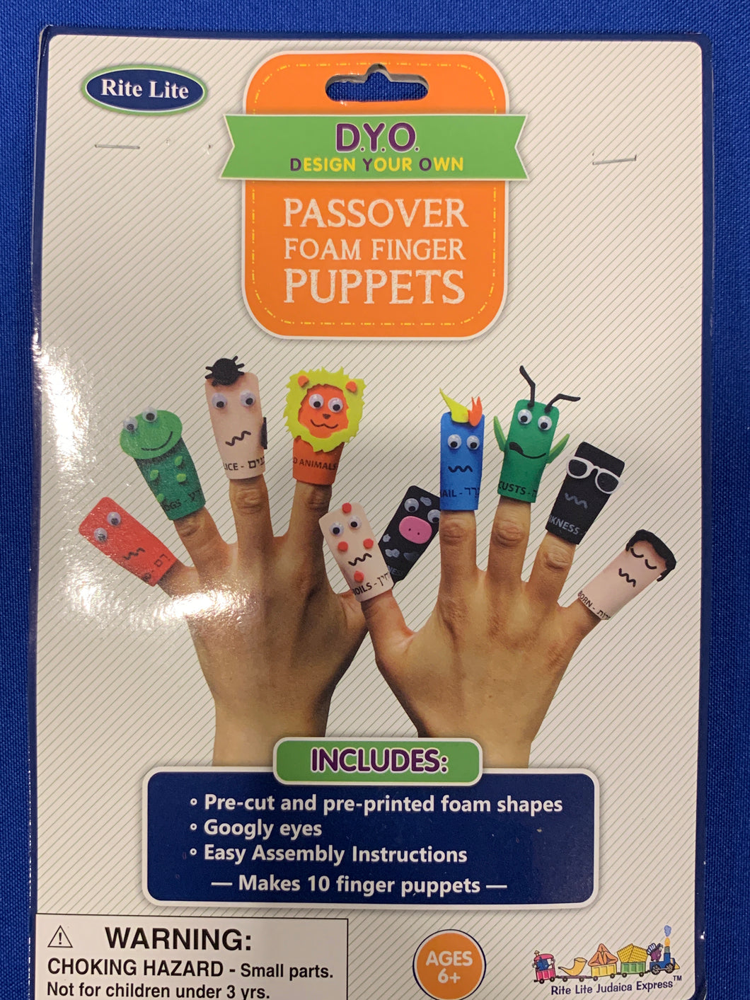 Ten Plagues Finger Puppets