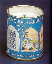 Yahrzeit Candle (Memorial Candle)