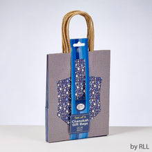 Load image into Gallery viewer, Set of 4 Chanukah Kraft Gift Bags
