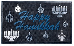 Chanukah  Welcome Door Mat