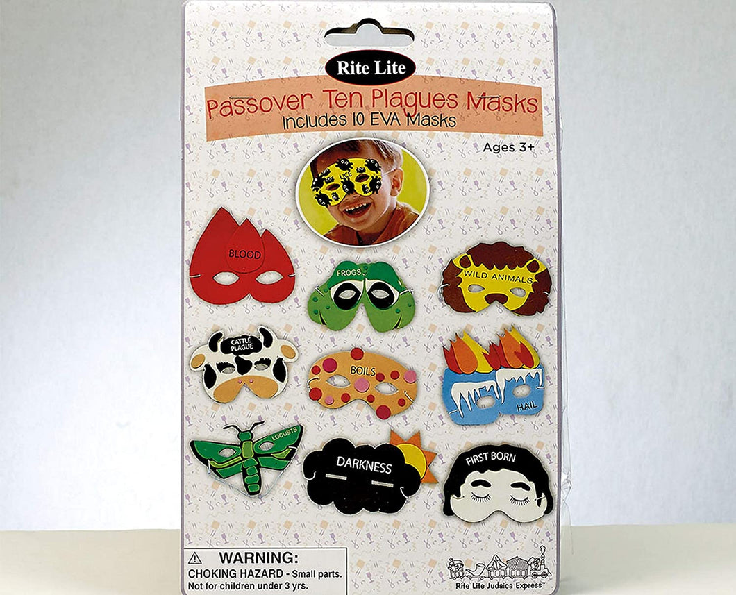 Passover Ten Plagues Masks