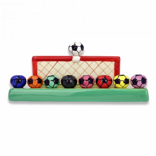 Soccer Menorah